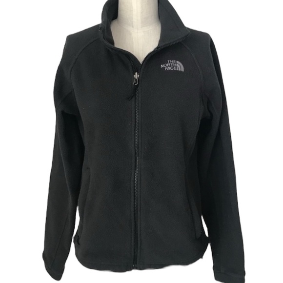 The North Face Fleece Jacket Light Medium Mid Weight All Season Black Size Small - Picture 2 of 16